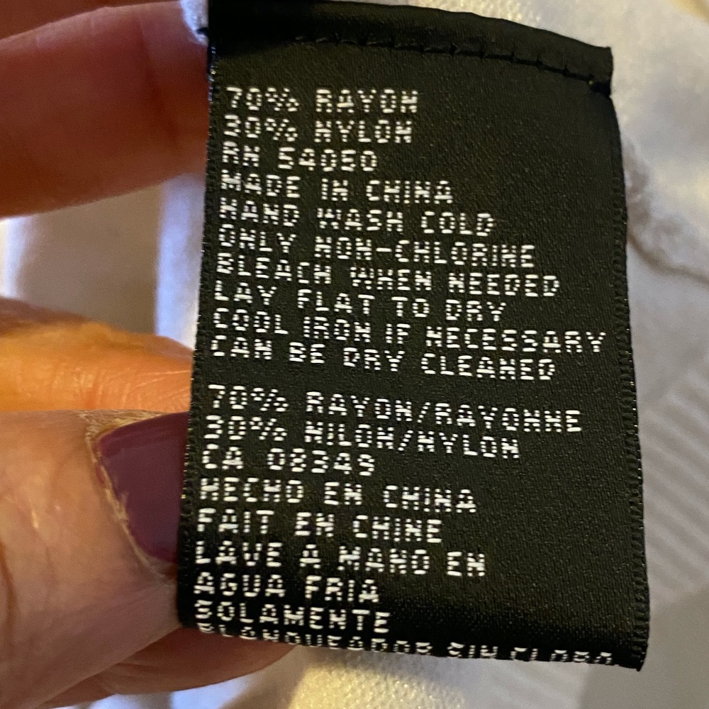 Kasper Button Front Sweater, Size Medium. - image 3